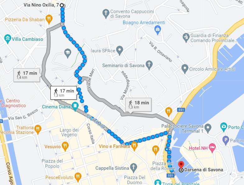 Appartamento Con Ac-Wi-Fi- Centro A 7 Min Savona Buitenkant foto