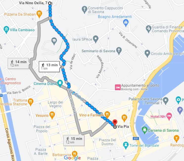 Appartamento Con Ac-Wi-Fi- Centro A 7 Min Savona Buitenkant foto